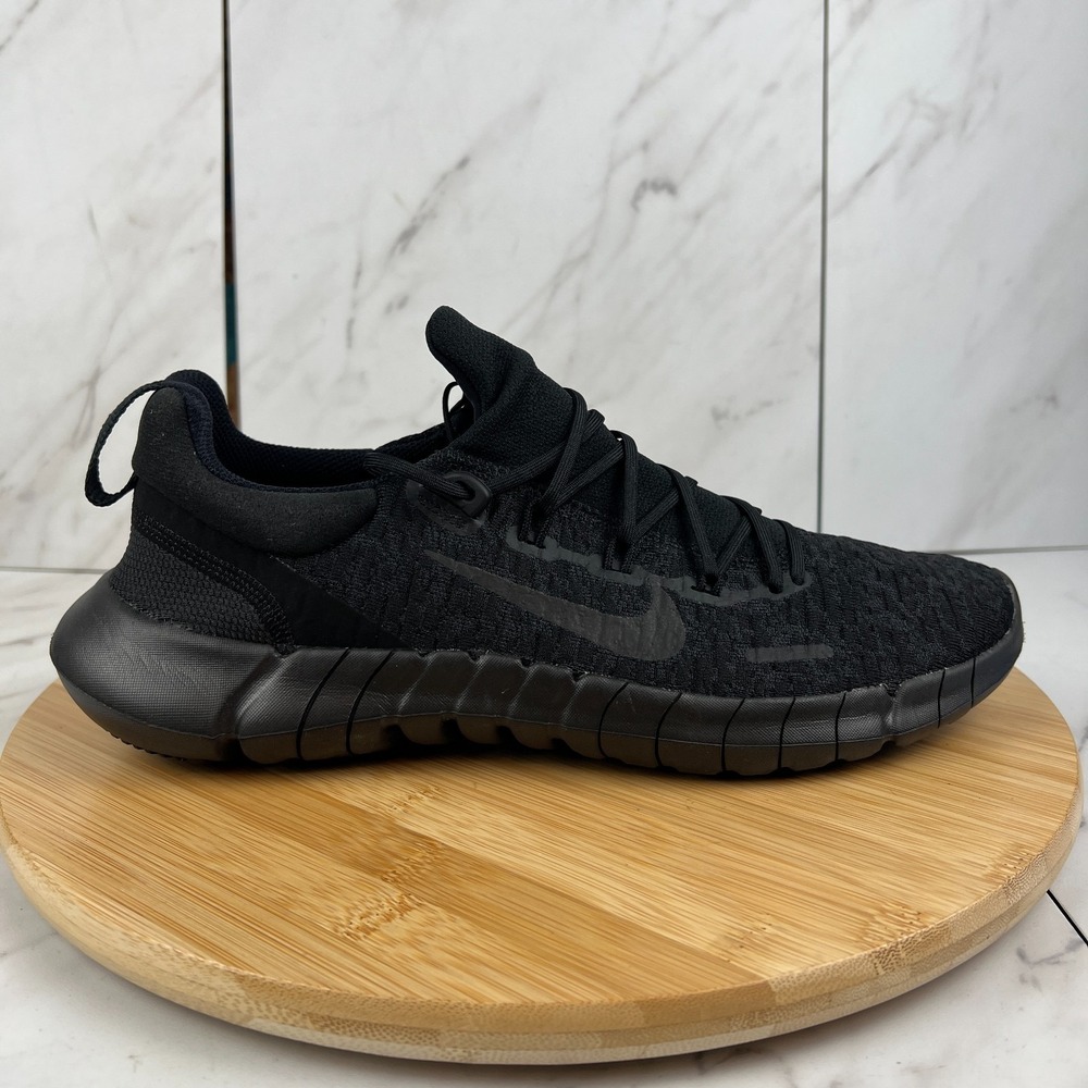 Nike Free Run 5.0 Black Off Noir Mens Size 10 Running Gym Train Shoes CZ1884-004
